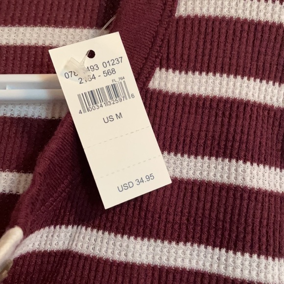Aerie waffle Henley long sleeve - Picture 2 of 3